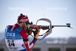 25.01.2019, Antholz, Italy (ITA): Simon Eder (AUT) -  IBU world cup biathlon, sprint men, Antholz (ITA). www.nordicfocus.com. © Manzoni/NordicFocus. Every downloaded picture is fee-liable.