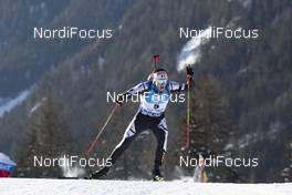 25.01.2019, Antholz, Italy (ITA): Florent Claude (BEL) -  IBU world cup biathlon, sprint men, Antholz (ITA). www.nordicfocus.com. © Manzoni/NordicFocus. Every downloaded picture is fee-liable.