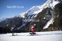 25.01.2019, Antholz, Italy (ITA): Scott Gow (CAN) -  IBU world cup biathlon, sprint men, Antholz (ITA). www.nordicfocus.com. © Manzoni/NordicFocus. Every downloaded picture is fee-liable.