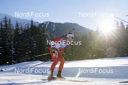 25.01.2019, Antholz, Italy (ITA): Christian Gow (CAN) -  IBU world cup biathlon, sprint men, Antholz (ITA). www.nordicfocus.com. © Manzoni/NordicFocus. Every downloaded picture is fee-liable.