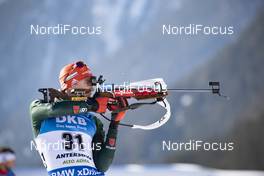 25.01.2019, Antholz, Italy (ITA): Benedikt Doll (GER) -  IBU world cup biathlon, sprint men, Antholz (ITA). www.nordicfocus.com. © Manzoni/NordicFocus. Every downloaded picture is fee-liable.