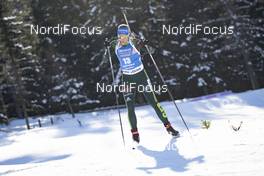 24.01.2019, Antholz, Italy (ITA): Vanessa Hinz (GER) -  IBU world cup biathlon, sprint women, Antholz (ITA). www.nordicfocus.com. © Manzoni/NordicFocus. Every downloaded picture is fee-liable.