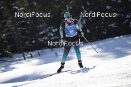 24.01.2019, Antholz, Italy (ITA): Anais Bescond (FRA) -  IBU world cup biathlon, sprint women, Antholz (ITA). www.nordicfocus.com. © Manzoni/NordicFocus. Every downloaded picture is fee-liable.