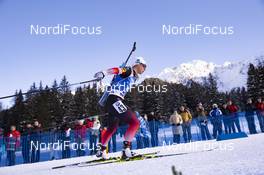 24.01.2019, Antholz, Italy (ITA): Tiril Eckhoff (NOR) -  IBU world cup biathlon, sprint women, Antholz (ITA). www.nordicfocus.com. © Manzoni/NordicFocus. Every downloaded picture is fee-liable.