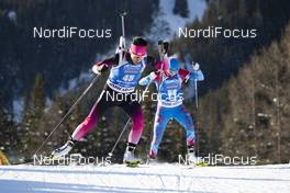24.01.2019, Antholz, Italy (ITA): Sari Maeda (JPN) -  IBU world cup biathlon, sprint women, Antholz (ITA). www.nordicfocus.com. © Manzoni/NordicFocus. Every downloaded picture is fee-liable.