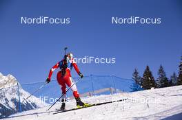 24.01.2019, Antholz, Italy (ITA): Sarah Beaudry (CAN) -  IBU world cup biathlon, sprint women, Antholz (ITA). www.nordicfocus.com. © Manzoni/NordicFocus. Every downloaded picture is fee-liable.