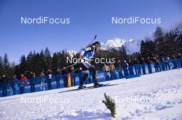 24.01.2019, Antholz, Italy (ITA): Johanna Talihaerm (EST) -  IBU world cup biathlon, sprint women, Antholz (ITA). www.nordicfocus.com. © Manzoni/NordicFocus. Every downloaded picture is fee-liable.