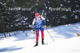 24.01.2019, Antholz, Italy (ITA): Anastasiya Kuzmina (SVK) -  IBU world cup biathlon, sprint women, Antholz (ITA). www.nordicfocus.com. © Manzoni/NordicFocus. Every downloaded picture is fee-liable.