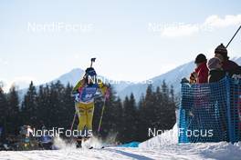24.01.2019, Antholz, Italy (ITA): Anna Magnusson (SWE) -  IBU world cup biathlon, sprint women, Antholz (ITA). www.nordicfocus.com. © Manzoni/NordicFocus. Every downloaded picture is fee-liable.