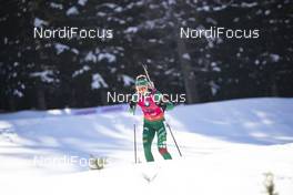 24.01.2019, Antholz, Italy (ITA): Lisa Vittozzi (ITA) -  IBU world cup biathlon, sprint women, Antholz (ITA). www.nordicfocus.com. © Manzoni/NordicFocus. Every downloaded picture is fee-liable.