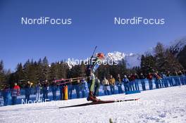 24.01.2019, Antholz, Italy (ITA): Franziska Hildebrand (GER) -  IBU world cup biathlon, sprint women, Antholz (ITA). www.nordicfocus.com. © Manzoni/NordicFocus. Every downloaded picture is fee-liable.