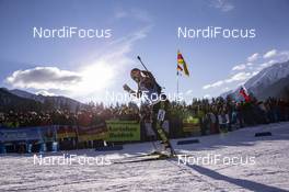 24.01.2019, Antholz, Italy (ITA): Denise Herrmann (GER) -  IBU world cup biathlon, sprint women, Antholz (ITA). www.nordicfocus.com. © Manzoni/NordicFocus. Every downloaded picture is fee-liable.