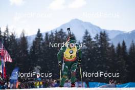 24.01.2019, Antholz, Italy (ITA): Dorothea Wierer (ITA) -  IBU world cup biathlon, sprint women, Antholz (ITA). www.nordicfocus.com. © Manzoni/NordicFocus. Every downloaded picture is fee-liable.
