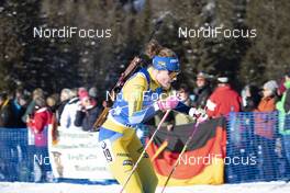 24.01.2019, Antholz, Italy (ITA): Hanna Oeberg (SWE) -  IBU world cup biathlon, sprint women, Antholz (ITA). www.nordicfocus.com. © Manzoni/NordicFocus. Every downloaded picture is fee-liable.