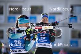 24.01.2019, Antholz, Italy (ITA): Anais Chevalier (FRA) -  IBU world cup biathlon, sprint women, Antholz (ITA). www.nordicfocus.com. © Manzoni/NordicFocus. Every downloaded picture is fee-liable.