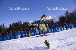 24.01.2019, Antholz, Italy (ITA): Mona Brorsson (SWE) -  IBU world cup biathlon, sprint women, Antholz (ITA). www.nordicfocus.com. © Manzoni/NordicFocus. Every downloaded picture is fee-liable.