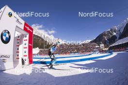 24.01.2019, Antholz, Italy (ITA): Julia Simon (FRA) -  IBU world cup biathlon, sprint women, Antholz (ITA). www.nordicfocus.com. © Manzoni/NordicFocus. Every downloaded picture is fee-liable.