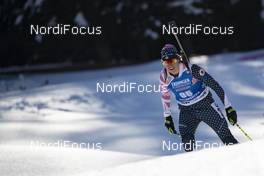 24.01.2019, Antholz, Italy (ITA): Susan Dunklee (USA) -  IBU world cup biathlon, sprint women, Antholz (ITA). www.nordicfocus.com. © Manzoni/NordicFocus. Every downloaded picture is fee-liable.