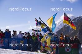 24.01.2019, Antholz, Italy (ITA): Linn Persson (SWE) -  IBU world cup biathlon, sprint women, Antholz (ITA). www.nordicfocus.com. © Manzoni/NordicFocus. Every downloaded picture is fee-liable.