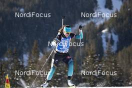24.01.2019, Antholz, Italy (ITA): Celia Aymonier (FRA) -  IBU world cup biathlon, sprint women, Antholz (ITA). www.nordicfocus.com. © Manzoni/NordicFocus. Every downloaded picture is fee-liable.