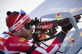 23.01.2019, Antholz, Italy (ITA): Simon Eder (AUT) -  IBU world cup biathlon, training, Antholz (ITA). www.nordicfocus.com. © Manzoni/NordicFocus. Every downloaded picture is fee-liable.