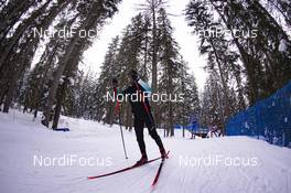 23.01.2019, Antholz, Italy (ITA): Simon Fourcade (FRA) -  IBU world cup biathlon, training, Antholz (ITA). www.nordicfocus.com. © Manzoni/NordicFocus. Every downloaded picture is fee-liable.