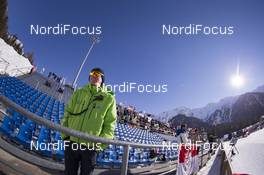 25.01.2019, Antholz, Italy (ITA): Georg Kircher (ITA), assistant chief of competition -  IBU world cup biathlon, training, Antholz (ITA). www.nordicfocus.com. © Manzoni/NordicFocus. Every downloaded picture is fee-liable.