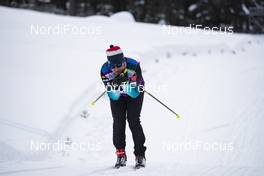 23.01.2019, Antholz, Italy (ITA): Event Feature: Lionel Laurent (FRA) -  IBU world cup biathlon, training, Antholz (ITA). www.nordicfocus.com. © Manzoni/NordicFocus. Every downloaded picture is fee-liable.