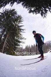 23.01.2019, Antholz, Italy (ITA): Martin Fourcade (FRA) -  IBU world cup biathlon, training, Antholz (ITA). www.nordicfocus.com. © Manzoni/NordicFocus. Every downloaded picture is fee-liable.