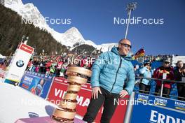 25.01.2019, Antholz, Italy (ITA): Borut Nunar (SLO) IBU Race Director World Cup -  IBU world cup biathlon, training, Antholz (ITA). www.nordicfocus.com. © Manzoni/NordicFocus. Every downloaded picture is fee-liable.