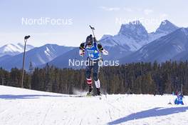 07.02.2019, Canmore, Canada (CAN): Sean Doherty (USA) -  IBU world cup biathlon, short individual men, Canmore (CAN). www.nordicfocus.com. © Manzoni/NordicFocus. Every downloaded picture is fee-liable.