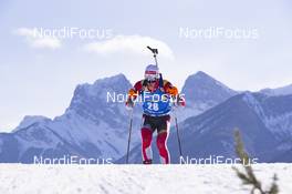 07.02.2019, Canmore, Canada (CAN): Felix Leitner (AUT) -  IBU world cup biathlon, short individual men, Canmore (CAN). www.nordicfocus.com. © Manzoni/NordicFocus. Every downloaded picture is fee-liable.