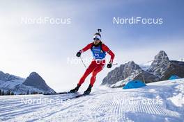 07.02.2019, Canmore, Canada (CAN): Jules Burnotte (CAN) -  IBU world cup biathlon, short individual men, Canmore (CAN). www.nordicfocus.com. © Manzoni/NordicFocus. Every downloaded picture is fee-liable.
