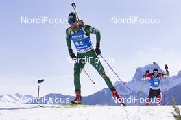 07.02.2019, Canmore, Canada (CAN): Thierry Chenal (ITA) -  IBU world cup biathlon, short individual men, Canmore (CAN). www.nordicfocus.com. © Manzoni/NordicFocus. Every downloaded picture is fee-liable.