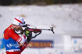 07.02.2019, Canmore, Canada (CAN): Aidan Millar (CAN) -  IBU world cup biathlon, short individual men, Canmore (CAN). www.nordicfocus.com. © Manzoni/NordicFocus. Every downloaded picture is fee-liable.