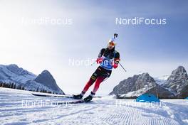 07.02.2019, Canmore, Canada (CAN): Erlend Bjoentegaard (NOR) -  IBU world cup biathlon, short individual men, Canmore (CAN). www.nordicfocus.com. © Manzoni/NordicFocus. Every downloaded picture is fee-liable.