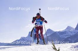 07.02.2019, Canmore, Canada (CAN): Andrejs Rastorgujevs (LAT) -  IBU world cup biathlon, short individual men, Canmore (CAN). www.nordicfocus.com. © Manzoni/NordicFocus. Every downloaded picture is fee-liable.