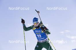 07.02.2019, Canmore, Canada (CAN): Lukas Hofer (ITA) -  IBU world cup biathlon, short individual men, Canmore (CAN). www.nordicfocus.com. © Manzoni/NordicFocus. Every downloaded picture is fee-liable.
