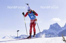 07.02.2019, Canmore, Canada (CAN): Christian Gow (CAN) -  IBU world cup biathlon, short individual men, Canmore (CAN). www.nordicfocus.com. © Manzoni/NordicFocus. Every downloaded picture is fee-liable.