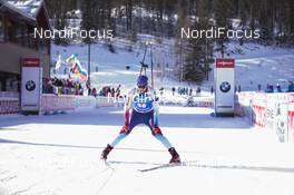 07.02.2019, Canmore, Canada (CAN): Mario Dolder (SUI) -  IBU world cup biathlon, short individual men, Canmore (CAN). www.nordicfocus.com. © Manzoni/NordicFocus. Every downloaded picture is fee-liable.