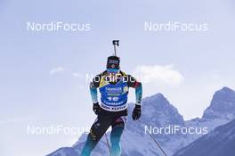 07.02.2019, Canmore, Canada (CAN): Antonin Guigonnat (FRA) -  IBU world cup biathlon, short individual men, Canmore (CAN). www.nordicfocus.com. © Manzoni/NordicFocus. Every downloaded picture is fee-liable.
