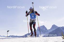 07.02.2019, Canmore, Canada (CAN): Michal Slesingr (CZE) -  IBU world cup biathlon, short individual men, Canmore (CAN). www.nordicfocus.com. © Manzoni/NordicFocus. Every downloaded picture is fee-liable.