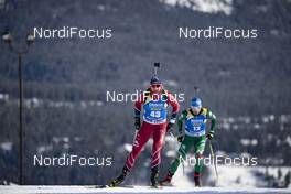 07.02.2019, Canmore, Canada (CAN): Andrejs Rastorgujevs (LAT) -  IBU world cup biathlon, short individual men, Canmore (CAN). www.nordicfocus.com. © Manzoni/NordicFocus. Every downloaded picture is fee-liable.