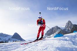 07.02.2019, Canmore, Canada (CAN): Scott Gow (CAN) -  IBU world cup biathlon, short individual men, Canmore (CAN). www.nordicfocus.com. © Manzoni/NordicFocus. Every downloaded picture is fee-liable.