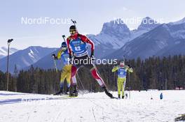 07.02.2019, Canmore, Canada (CAN): Julian Eberhard (AUT) -  IBU world cup biathlon, short individual men, Canmore (CAN). www.nordicfocus.com. © Manzoni/NordicFocus. Every downloaded picture is fee-liable.