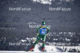 07.02.2019, Canmore, Canada (CAN): Thomas Bormolini (ITA) -  IBU world cup biathlon, short individual men, Canmore (CAN). www.nordicfocus.com. © Manzoni/NordicFocus. Every downloaded picture is fee-liable.