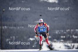 07.02.2019, Canmore, Canada (CAN): Felix Leitner (AUT) -  IBU world cup biathlon, short individual men, Canmore (CAN). www.nordicfocus.com. © Manzoni/NordicFocus. Every downloaded picture is fee-liable.