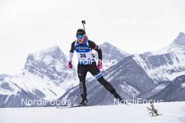 07.02.2019, Canmore, Canada (CAN): Johanna Talihaerm (EST) -  IBU world cup biathlon, short individual women, Canmore (CAN). www.nordicfocus.com. © Manzoni/NordicFocus. Every downloaded picture is fee-liable.