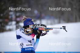 07.02.2019, Canmore, Canada (CAN): Elisa Gasparin (SUI) -  IBU world cup biathlon, short individual women, Canmore (CAN). www.nordicfocus.com. © Manzoni/NordicFocus. Every downloaded picture is fee-liable.