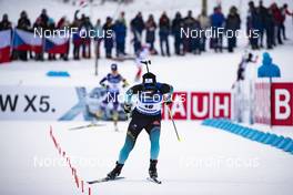 07.02.2019, Canmore, Canada (CAN): Julia Simon (FRA) -  IBU world cup biathlon, short individual women, Canmore (CAN). www.nordicfocus.com. © Manzoni/NordicFocus. Every downloaded picture is fee-liable.